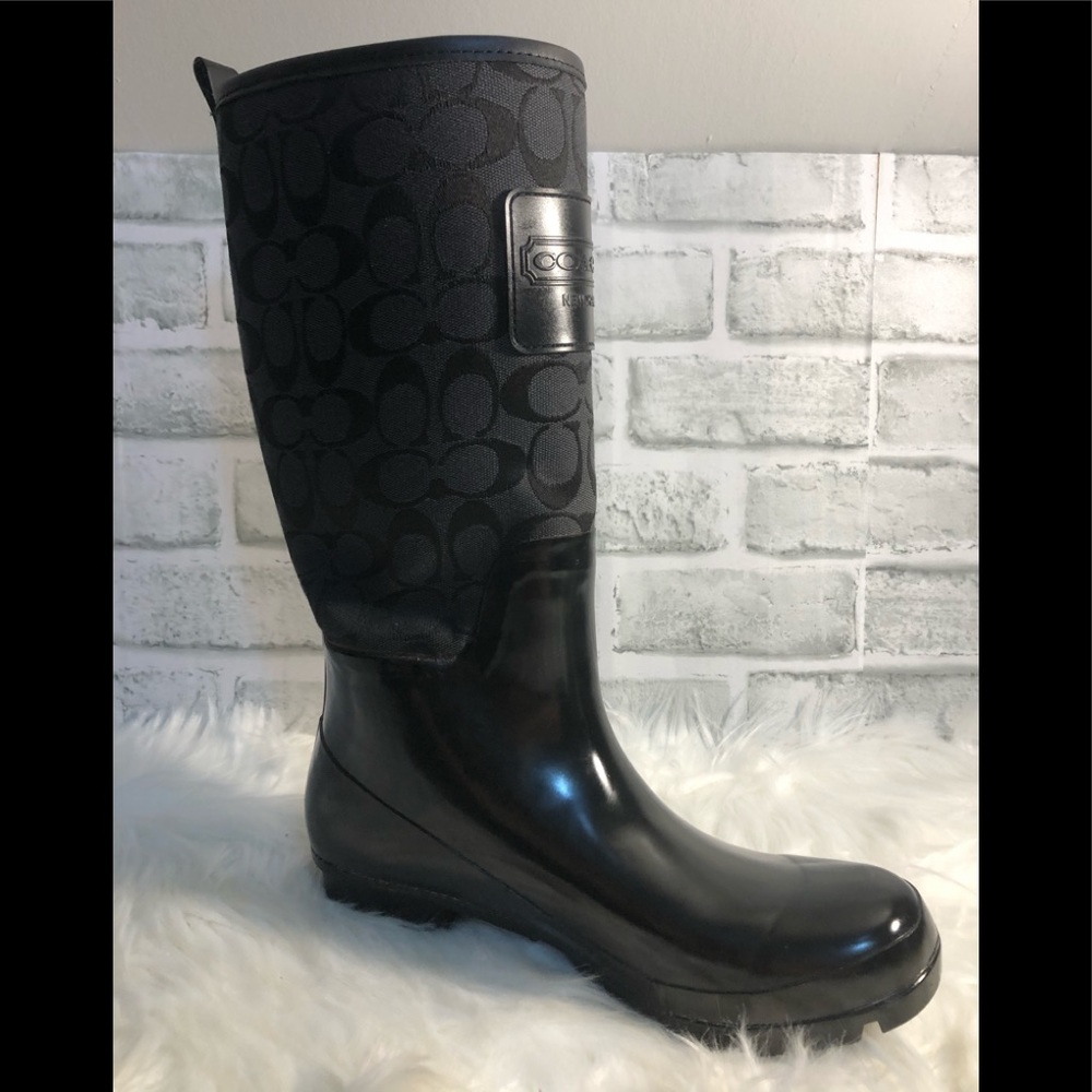 Coach Rain & Snow Boots - Picture 2 of 12